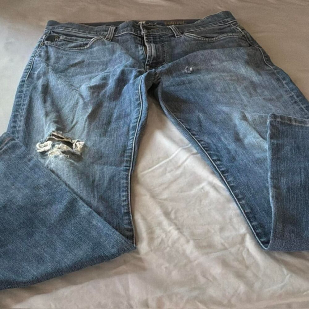 American-eagle Women's Blue and Navy Jeans